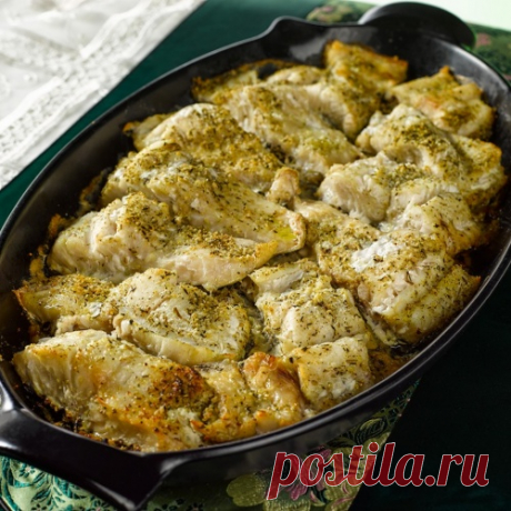 Рыба на сковородке от Сталика Ханкишиева