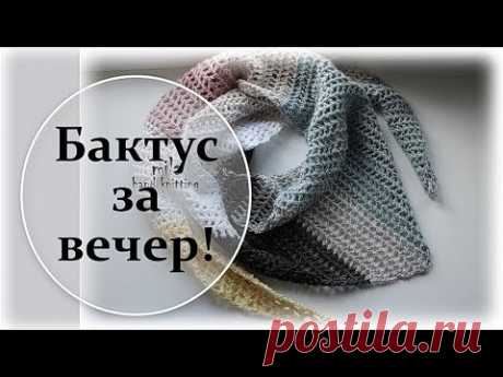 Бактус крючком / Как вязать просто и быстро /  Экспресс мк.