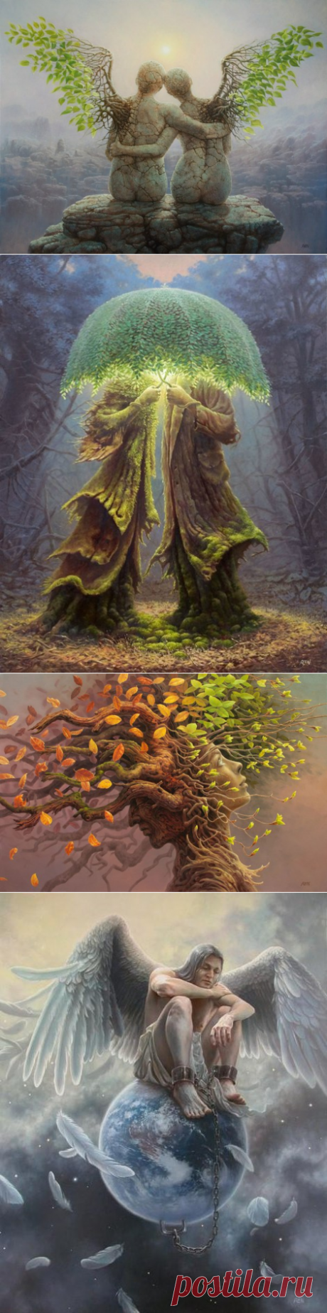 Философские картины Tomasz Alen Kopera.