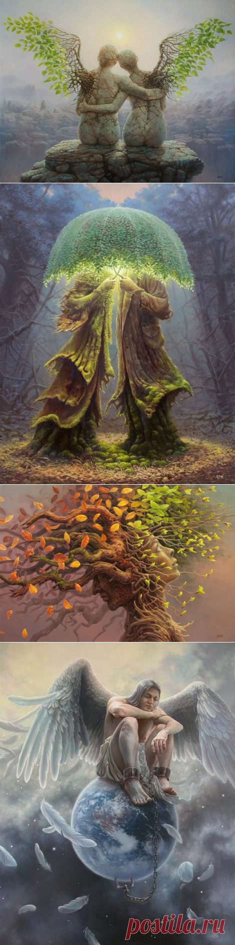 Философские картины Tomasz Alen Kopera.