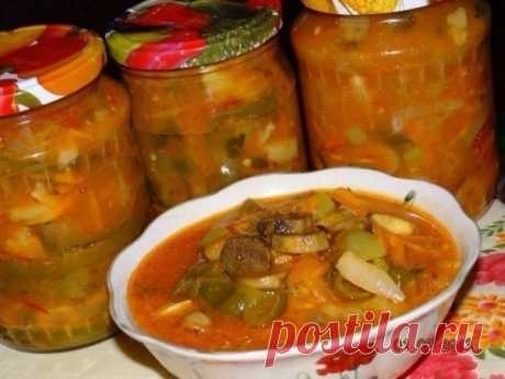 10 вкусненых и обалденных салатов на зиму!