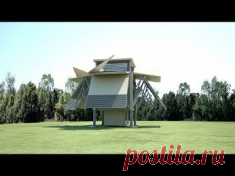 Дом-раскладушка, который можно взять с собой (видео) - Вокруг Света