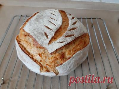 Хлеб на закваске с гречневыми хлопьями : Хлеб, батоны, багеты, чиабатта