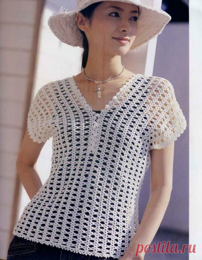 Летние топы крючком | Краса Елена | Дзен