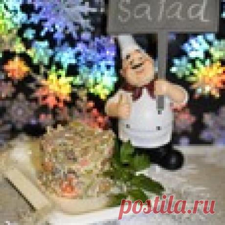 Салат "Новогодний бум" Кулинарный рецепт