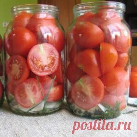 ТОП-10 ОТЛИЧНЫХ РЕЦЕПТОВ ИЗ ПОМИДОРОВ 🍅 
1) Помидоры, консервированные половинками
ИНГРЕДИЕНТЫ:
● помидоры
● перец горошком 
● лавровый лист
● лук
● зелень укропа
● чеснок
● растительное масло
Рассол:
● 3 л. воды
● 3 ст. л. соли
● 7 ст. л. сахара
● 1 ст. 9% уксуса
ПРИГОТОВЛЕНИЕ:
1. Для начала выбираем тугие красные помидоры.
2. Разрезаем их пополам.
3. На дно банки ( я использовала литровые), укладываем измельченный укроп, 4 - 5 перца горошком, одну небольшую луковицу кол...