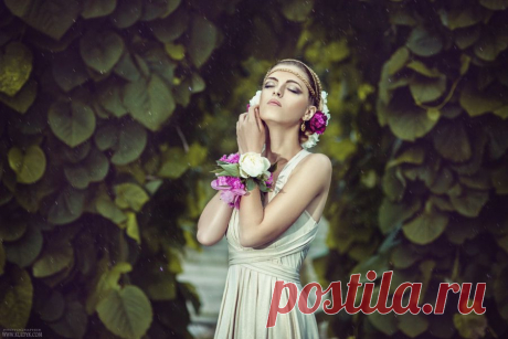 Летний дождь.