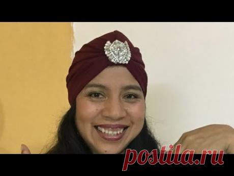 Как сшить чалму легко и просто