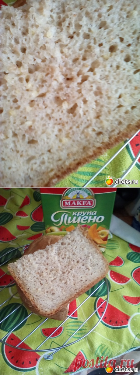 Хлеб с пшеном и разными крупами