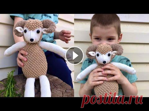 Вяжи! Одевай! Люби! Игрушка спицами. История одной игрушки. Барашек Гарри. Часть I. #татьянавяzhet #игрушкаспицами #луизакроутеркнига История жеребёнка Ноя I часть II часть История уточки Амелии II часть История единорожки | часть II ...