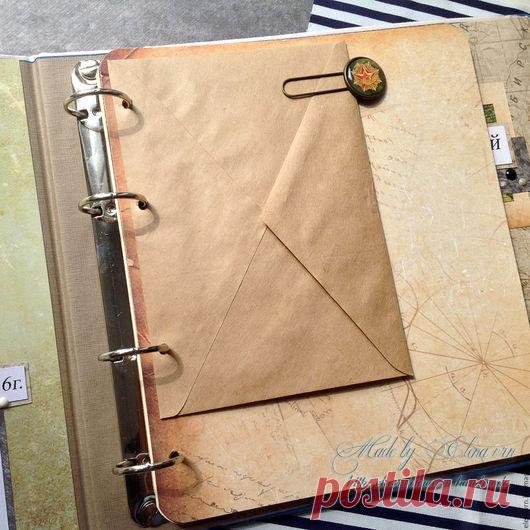 Купить Дембельский альбом - хаки, дембельский альбом, альбом для фото, альбом в подарок