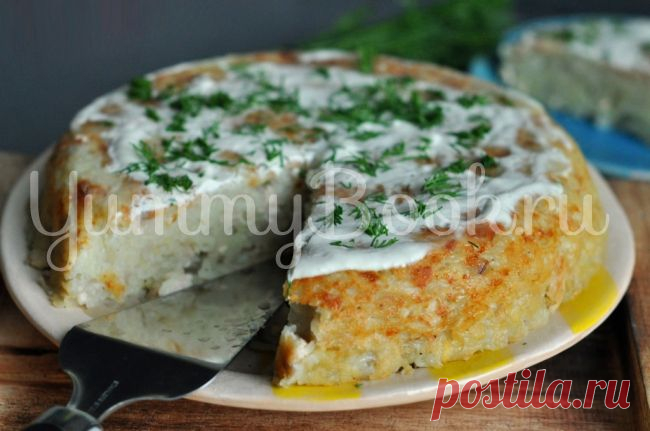 Белорусская картофельная бабка с курицей в мультиварке - пошаговый рецепт с фото