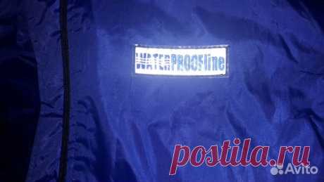 Дождевик Waterproofline Новый 120-124 Обхват Груди