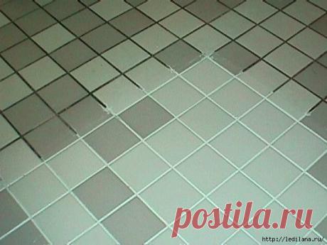 5 натуральных заменителей бытовой химии и Как отбелить швы между плиткой