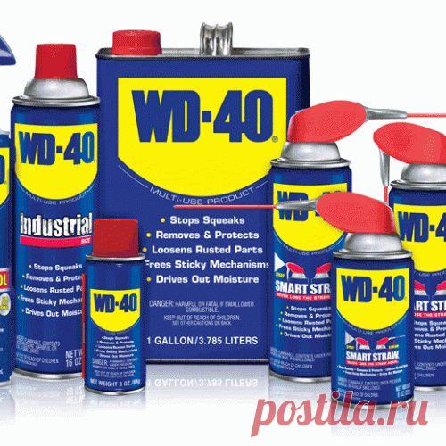 Несколько альтернативных способов по применению WD-40