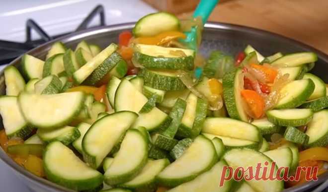 Подруга из Испании поделилась рецептом. Кабачки теперь готовлю только так: вкусное и простое блюдо