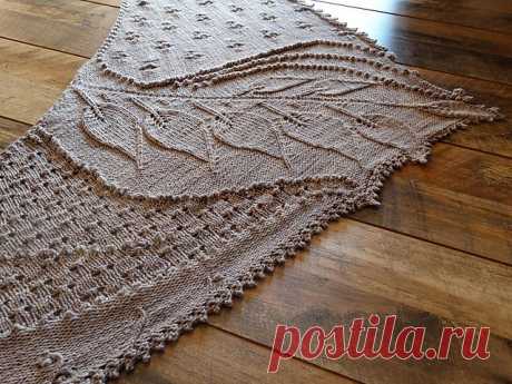 Необычная шаль Knitangle - Вяжи.ру