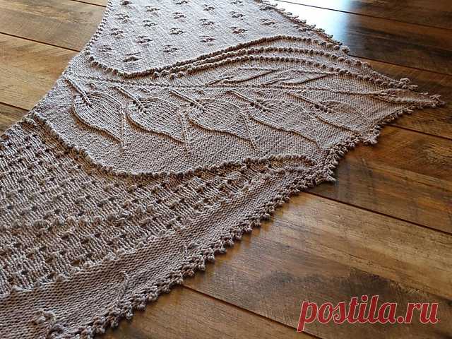 Необычная шаль Knitangle - Вяжи.ру