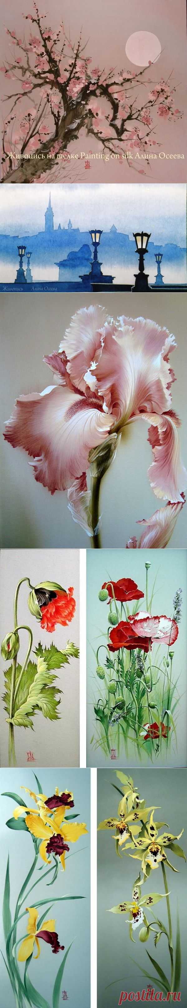 Живопись на шёлке