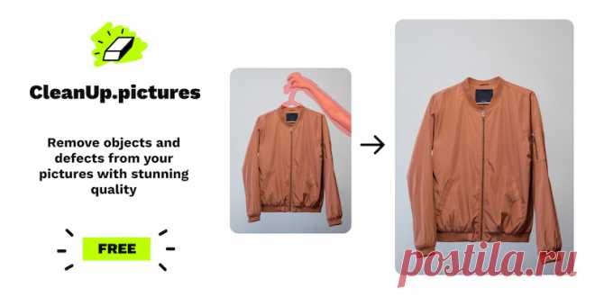 Remove objects, people, text and defects from any picture for free. Create a clean background for a product picture 📸, re-design any items 👠, fill up some missing space for a youtube thumbnail 🎬, You can use it to iron your shirts 👕...etc!