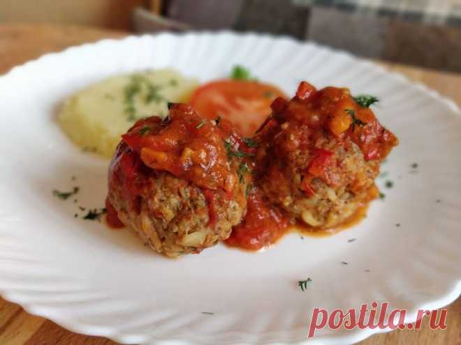 Тефтели в томатном соусе, просто, быстро и очень вкусно - Простые рецепты Овкусе.ру