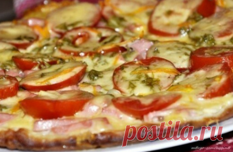 ПИЦЦА  НА  СКОВОРОДЕ !!!