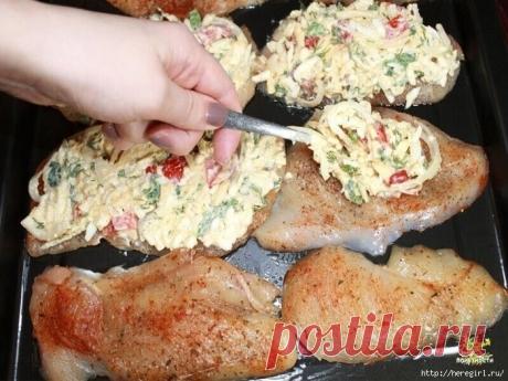 Kypинoe филe в дyxoвкe