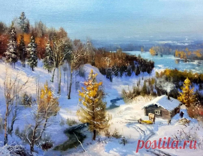 А чудеса не за горами, они так близко, прямо здесь! Художник Жданов Владимир