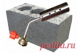 Полезнейшая самоделка из газовой горелки и шлакоблока | А НУ-КА САМ | Яндекс Дзен