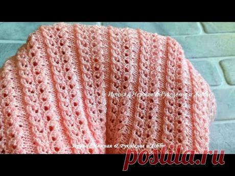 СБОРНИК - ШИКАРНЫЕ АЖУРНЫЕ УЗОРЫ СПИЦАМИ ФОТО + СХЕМЫ