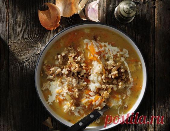 Рассольник с мясом и рисом - рецепт приготовления с фото от Maggi.ru