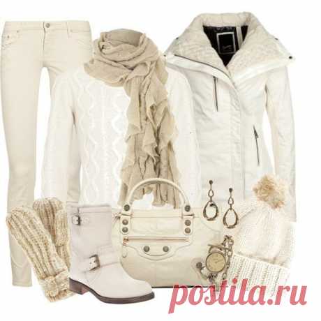 В ожидании снега: 10 белоснежных зимних look`ов » MAKATAKA