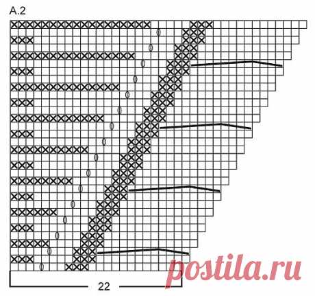 Схема вязания Белое пончо с косами: Дав DROPS 150-12 Dove