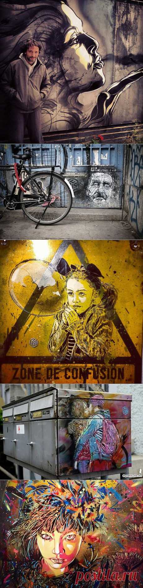Cromoart | Design Inspiration – Stencil Art By C215