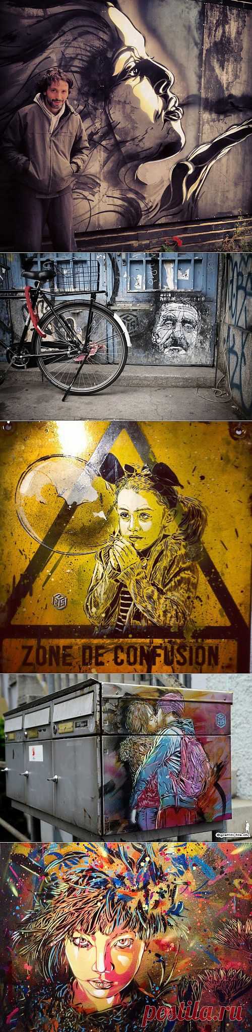Cromoart | Design Inspiration – Stencil Art By C215
