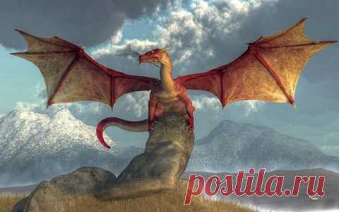 Fire Dragon Fine Art Print by Daniel Eskridge at FulcrumGallery.com