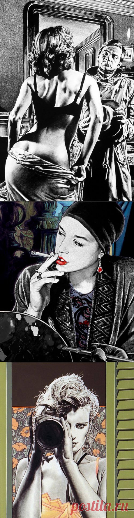 French artist Jean-Claude Claeys (348 работ) » Картины, художники, фотографы на Nevsepic