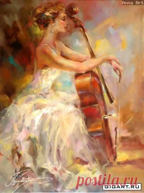 Художница Анна Разумовская...* - 76 фото. Фотографии Валерий Семкив.