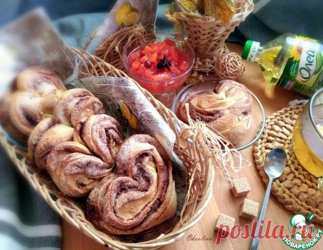 Бездрожжевые корично-сахарные 