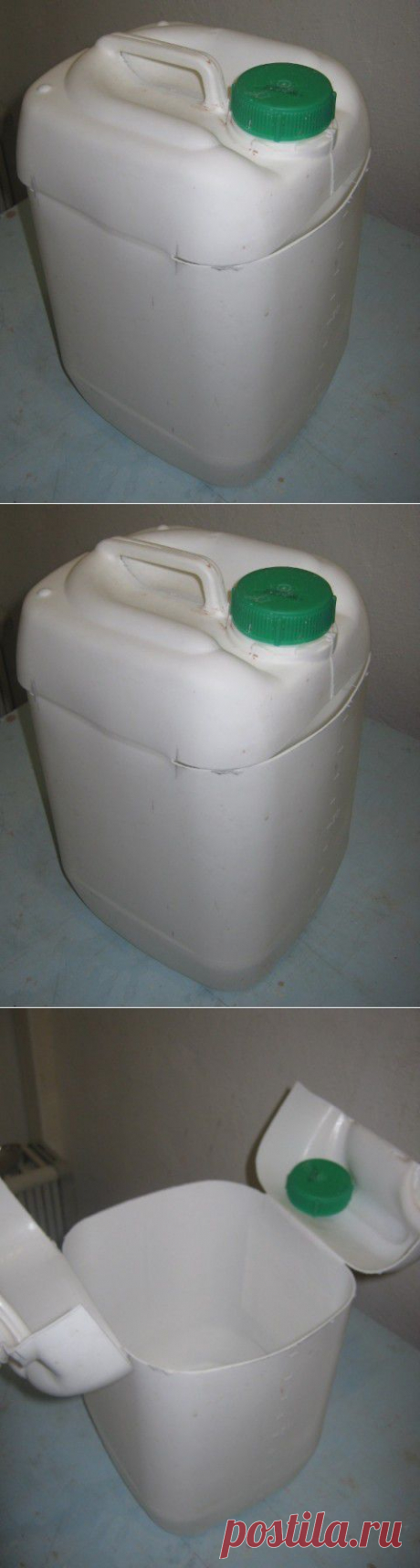Ящик из канистры. | Самоделкино