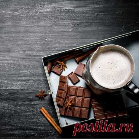 ​Горячий шоколад с ванилью