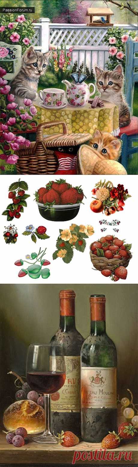 Всякая всячина 2 серия / Картинки для декупажа /