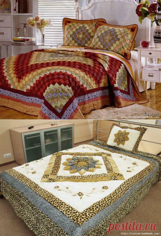 Учебный курс по пошиву одеяла в технике пэчворк | Своими руками