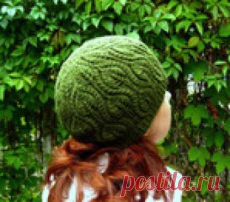 Шапочка с листиками Foliage Hat by Irina Dmitrieva