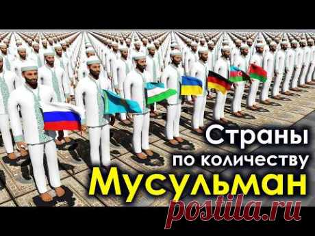 Количество Мусульман по Странам 2024