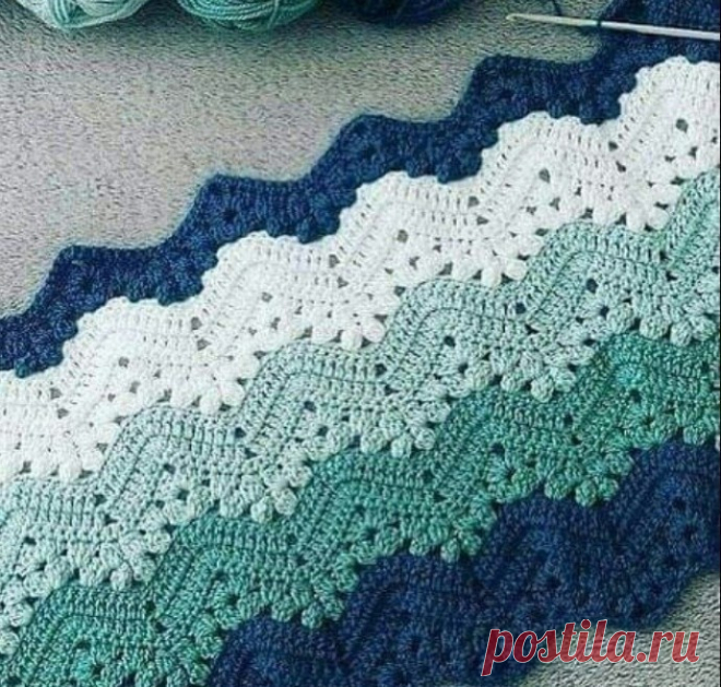 ​Самые красивые узоры крючком