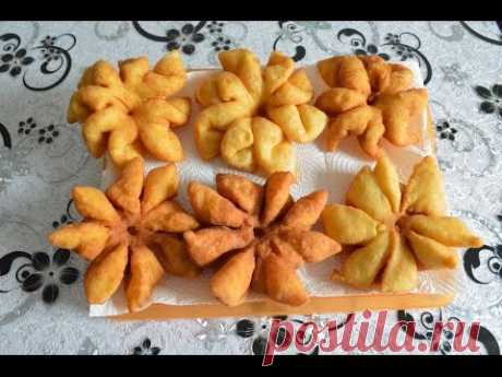 Кребель-цветочки,лепешки Моя идея My idea, flower bread - YouTube