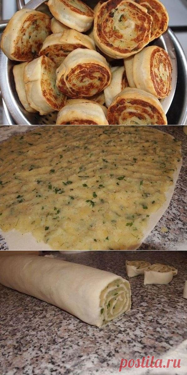 Алупатры (картофельные рулетики)… Очень вкусно, сочно, просто сказка