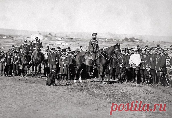 Русский император Александр 2 со своей охраной при осаде Плевны, 1877 / Историческая справка