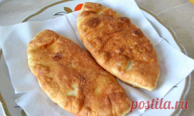 Пирожки с картошкой Крестьянские. Бархатистое тонкое тесто с толстым слоем картофельной начинки - На Кухне